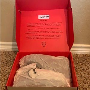 Hunter rain boots